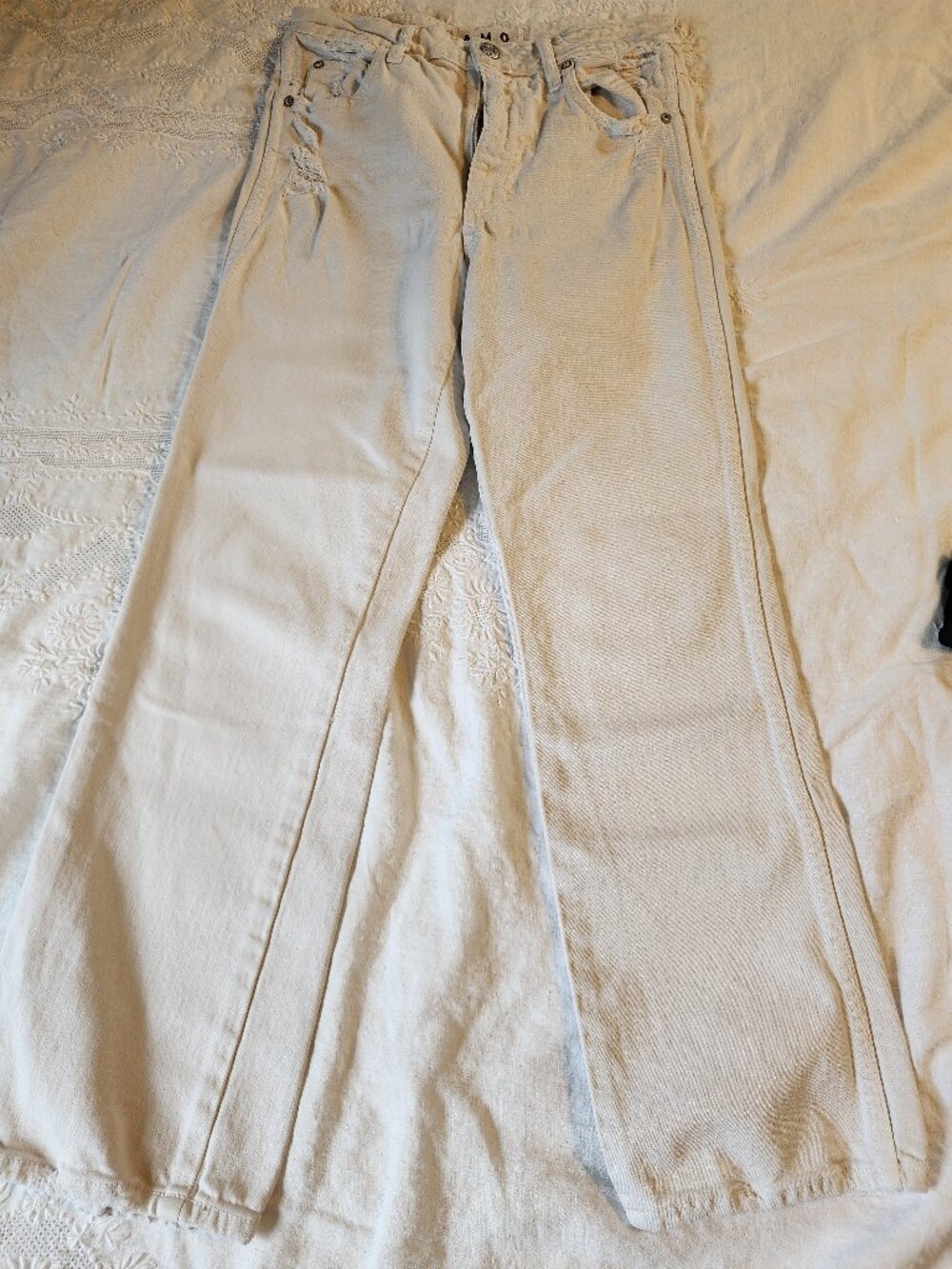 AMO size 27 distressed jeans